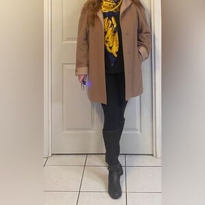 MarCona Camel - Wool & Cashmere  Overcoat